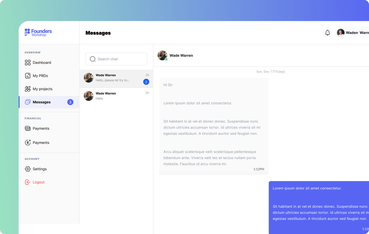 Real-Time Communication Interface